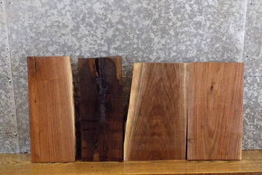 4- Salvaged Kiln Dried Black Walnut Lumber Boards/Craft Pack 15647-15648